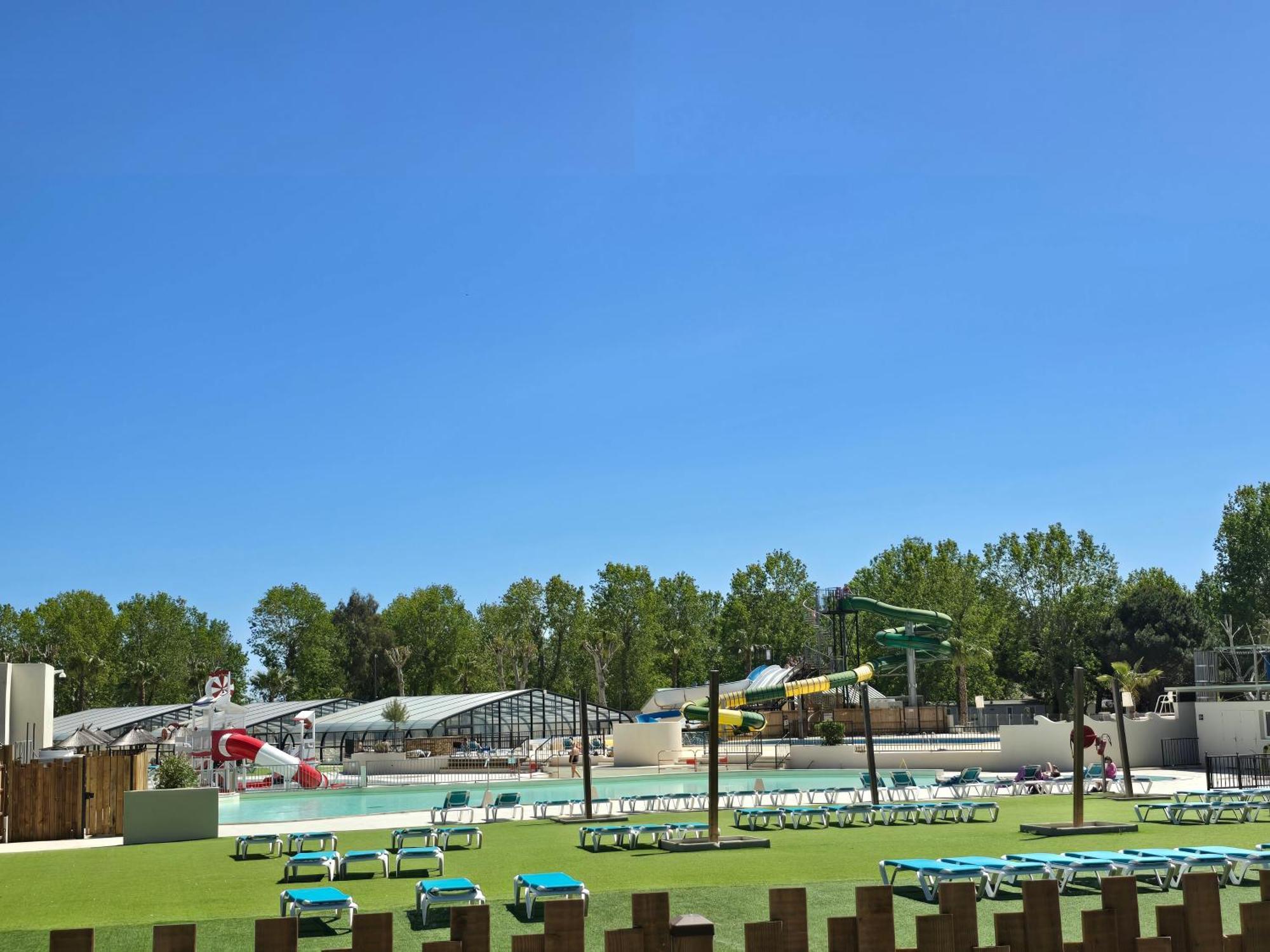 Mobilhome Lodge 3 Chambres, 500M Plage, Camp 5 Etoiles Vendres Eksteriør billede
