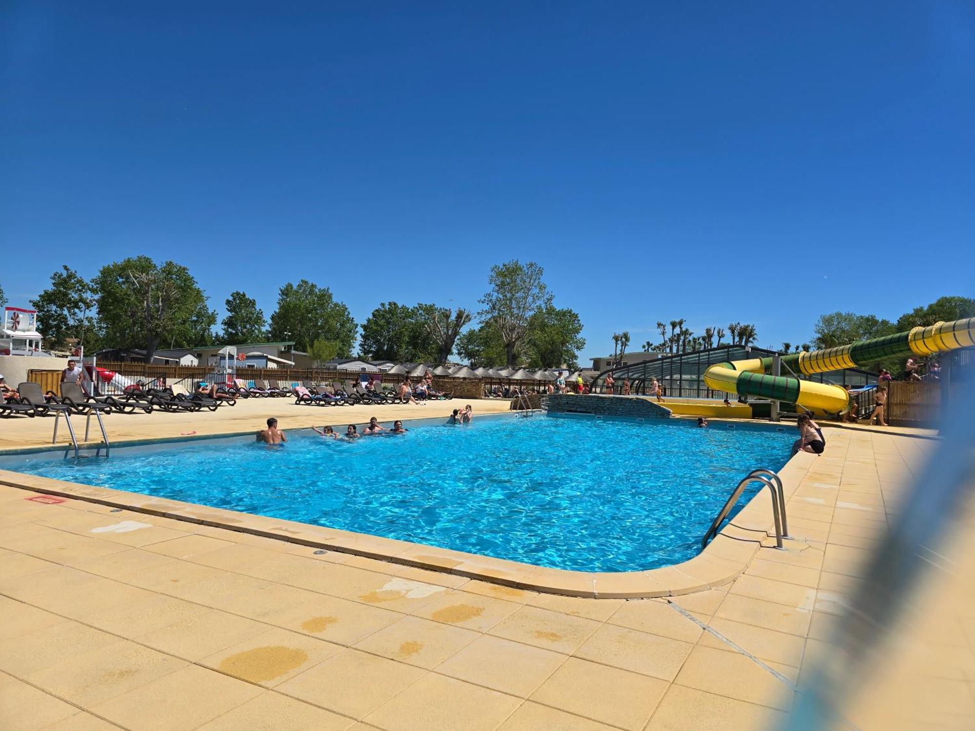 Mobilhome Lodge 3 Chambres, 500M Plage, Camp 5 Etoiles Vendres Eksteriør billede